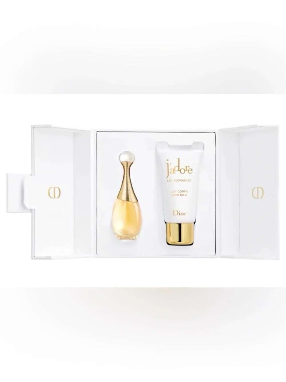 Dior J'adore Gift Set Travel Size Spray Fragrance + Body Milk Set